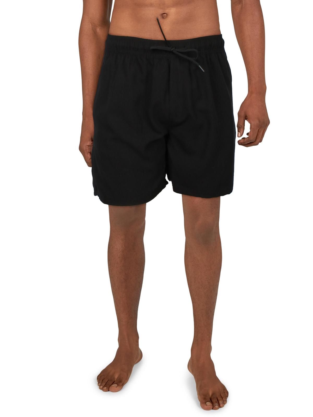

Мужские шорты для плавания на шнуровке Cotton On, цвет solid black