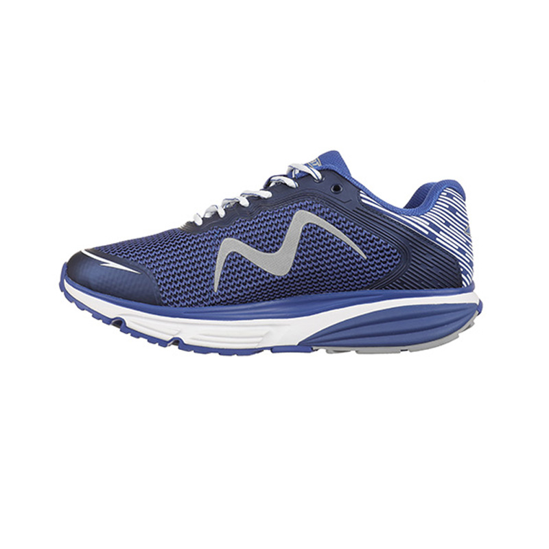 

MBT Скользоустойчивые дышащие износостойкие низкие уличные туфли мужские синие, цвет Blue