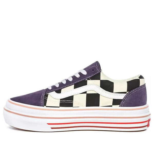 

Кроссовки super comfycush old skool black/white chess board Vans, черный
