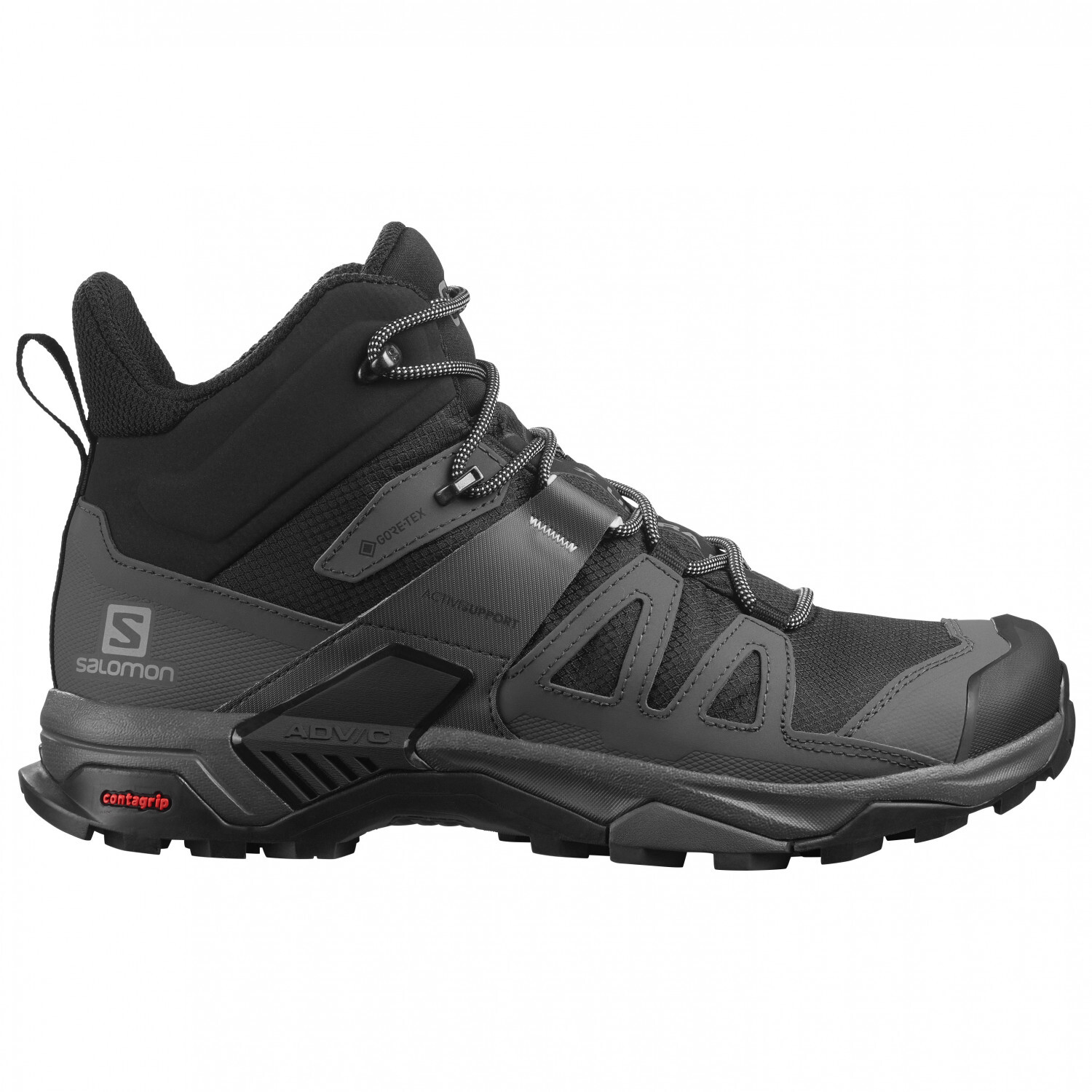

Ботинки для прогулки Salomon X Ultra 4 Mid GTX, цвет Black/Magnet/Pearl Blue II