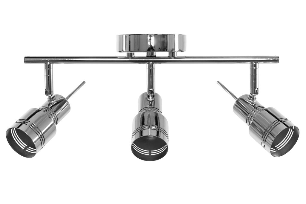 

Потолочный светильник Toollight App747-3C Прожектор 3 Chrome 3-источник света Gu-10 18X46Cm Toolight, серебро