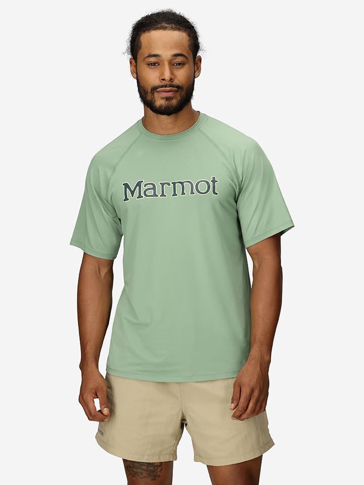 

Функциональная рубашка Windridge Graphic Marmot, бирюзовый
