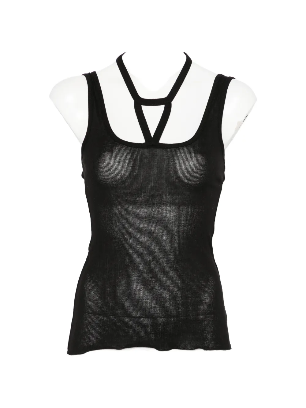 

Топ с воротником-халтер Circus Hotel, черный