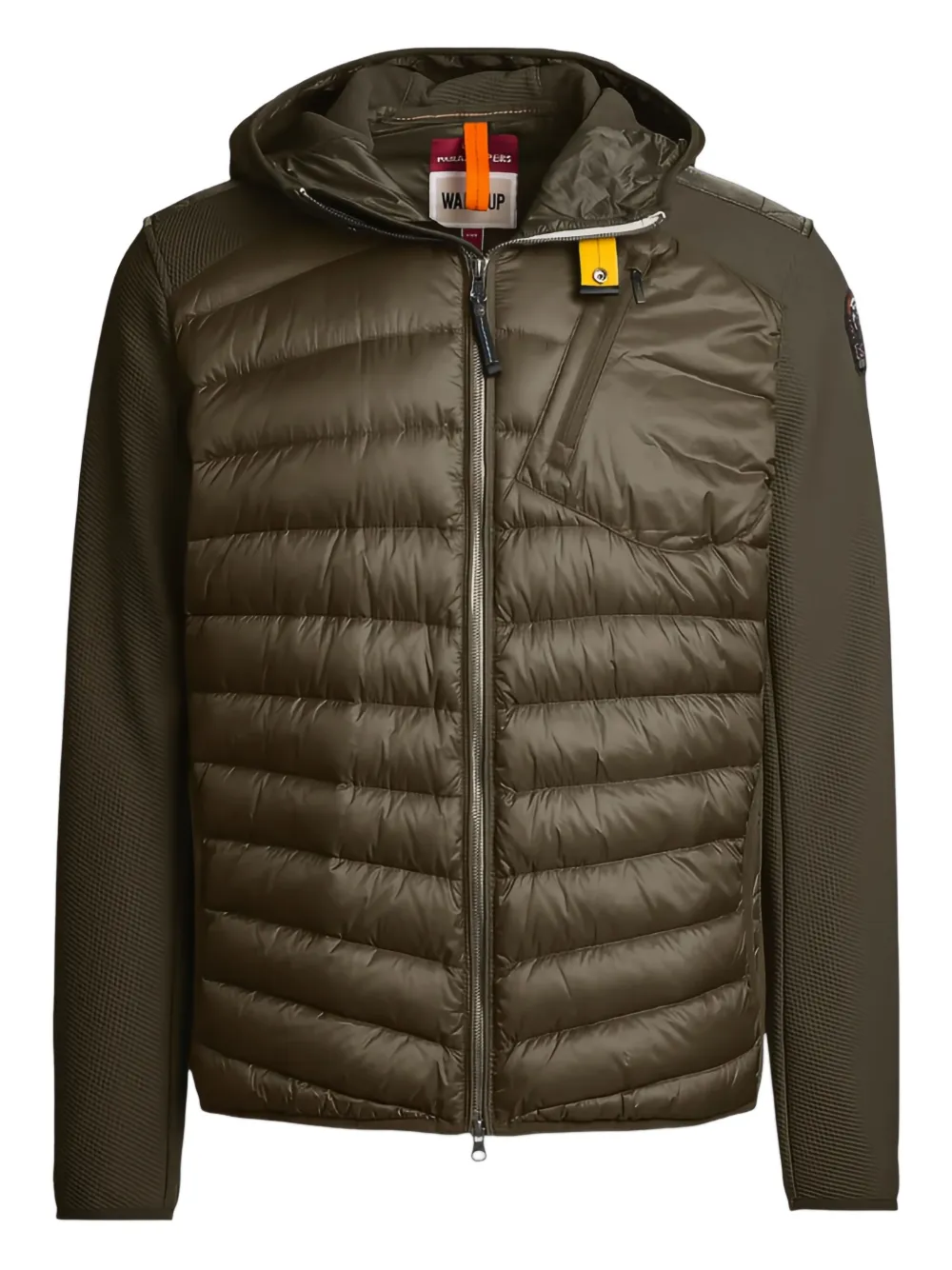 

Стеганая куртка с капюшоном Nolan Parajumpers, зеленый