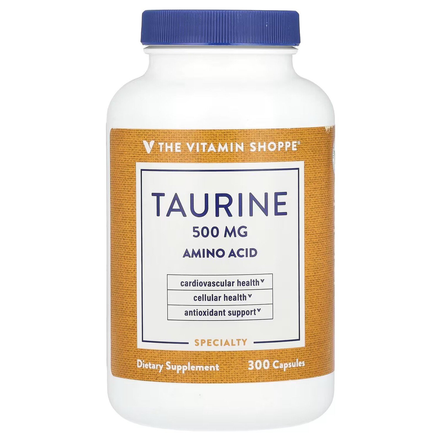 

Таурин, 500 мг, 300 капсул The Vitamin Shoppe