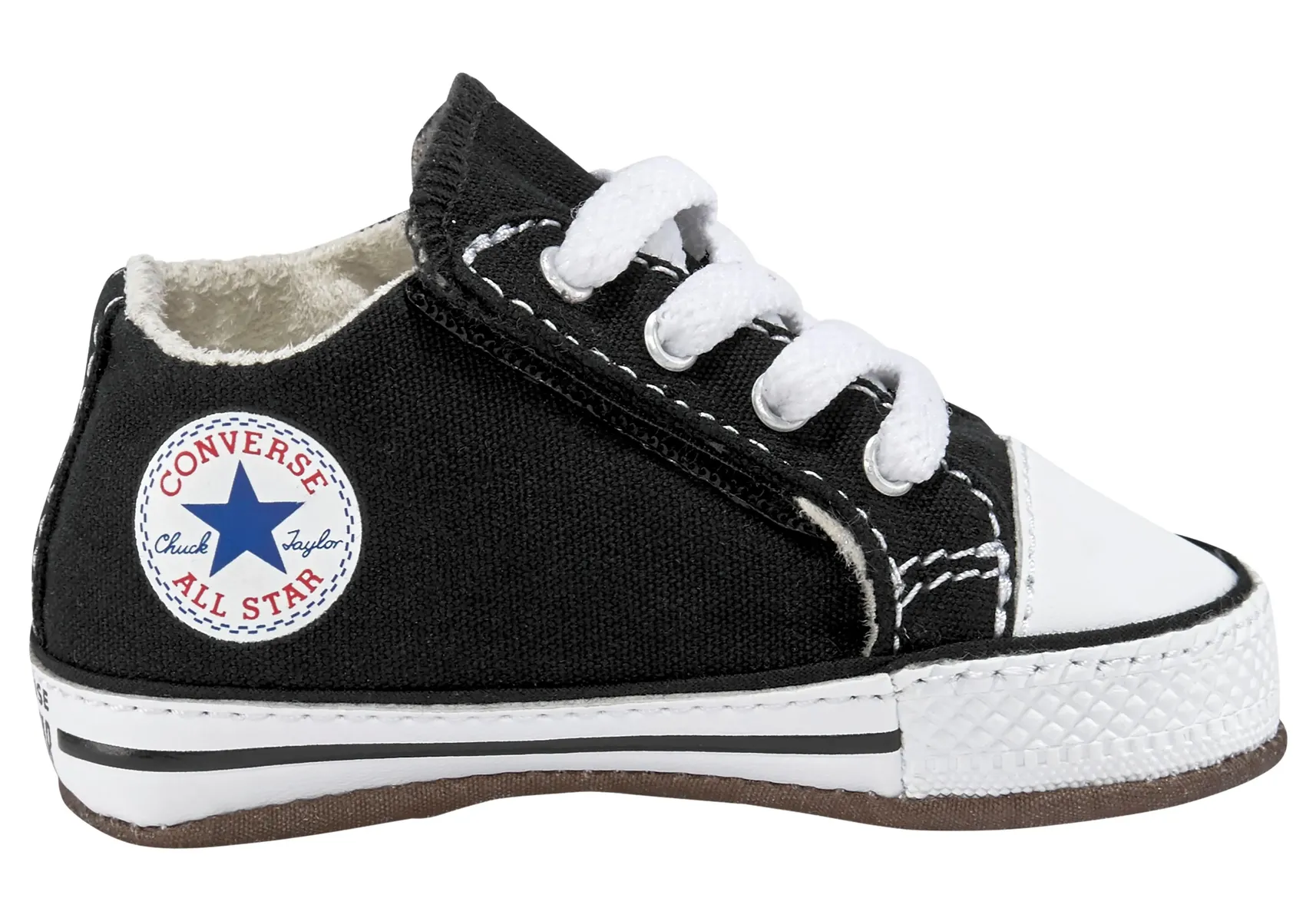 Кроссовки Converse "Детские Chuck Taylor All Star Cribster Canvas Color-Mid", для малышей на застежке-липучке, слоновая кость — фото 3