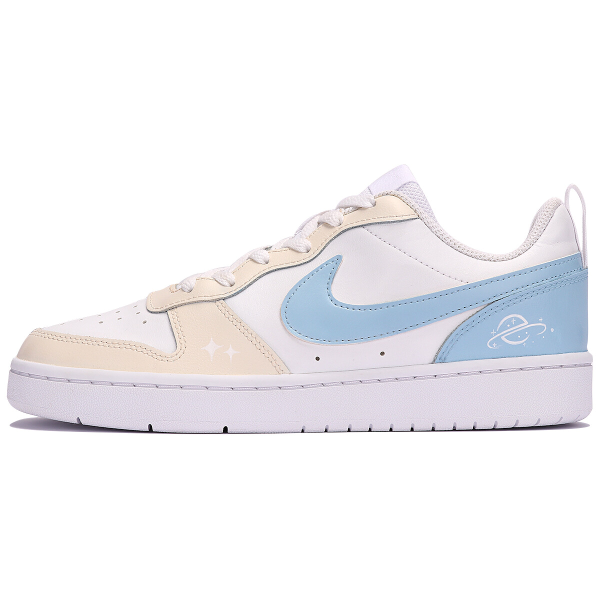

Кроссовки для скейтбординга Court Borough Series женские, низкие, желто-синий Nike