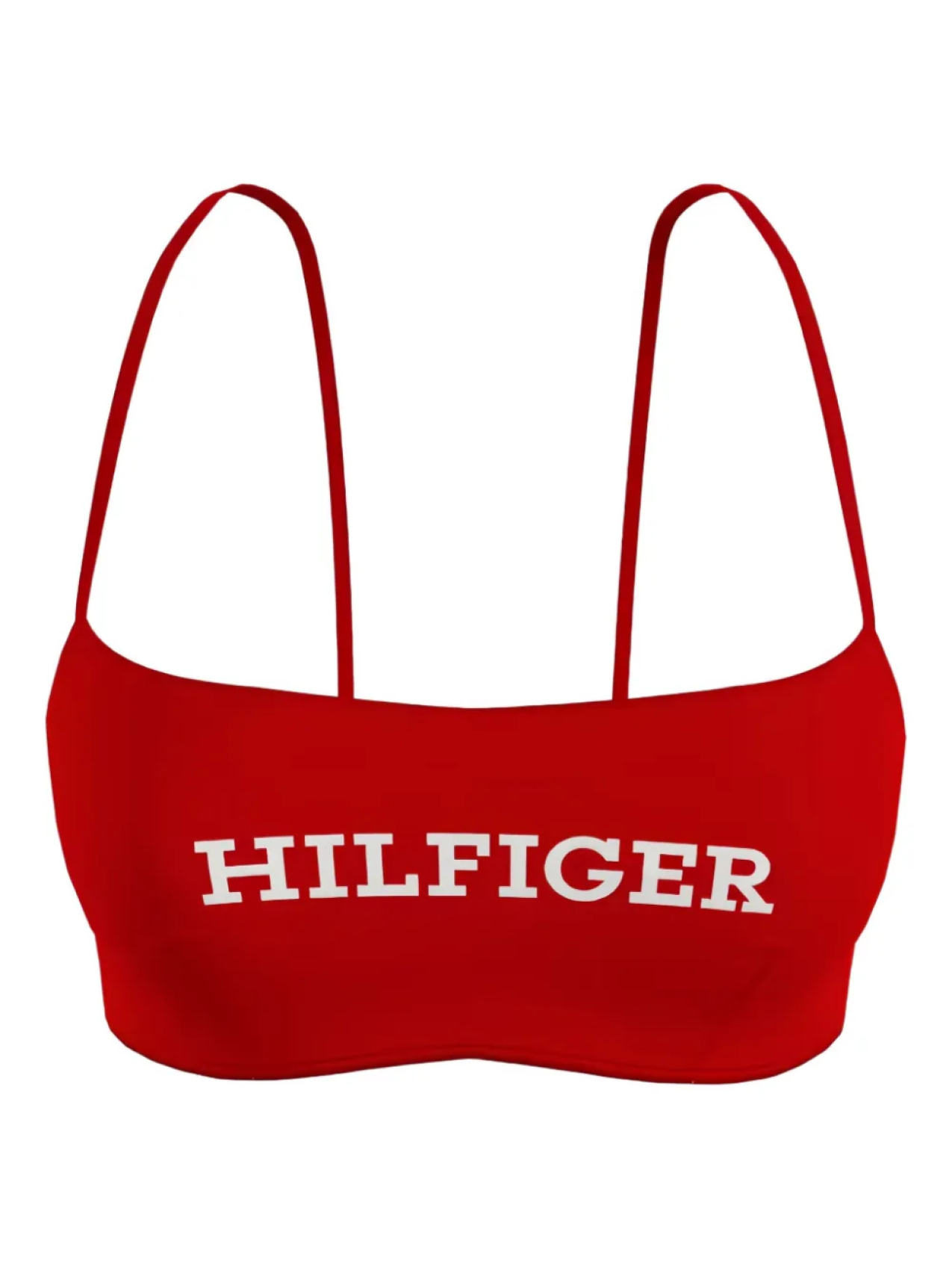 

Верх бикини с логотипом Tommy Hilfiger, красный