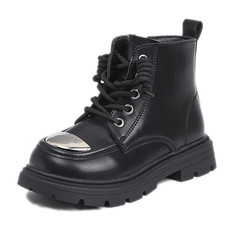 

Устойчивые к скольжению и истиранию детские ботинки cotton KINDDOG, черный