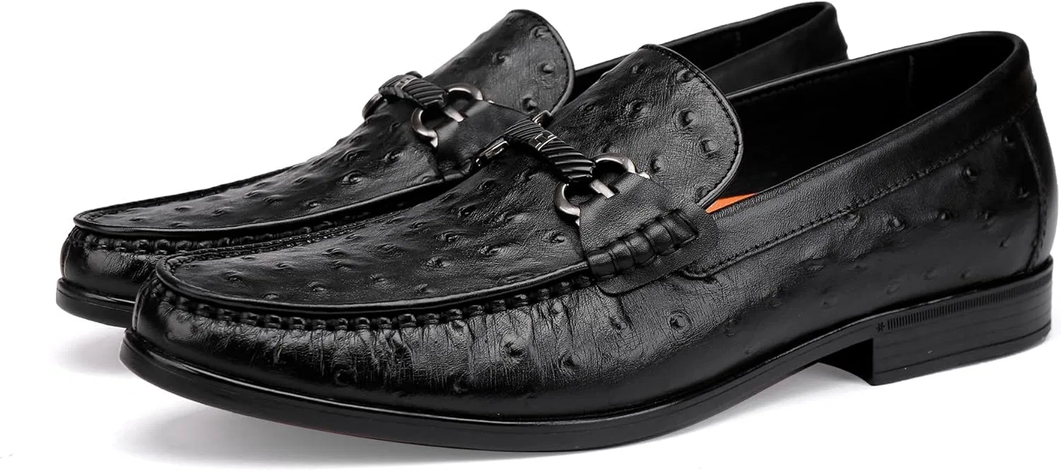 Лоферы, из натуральной кожи, Black