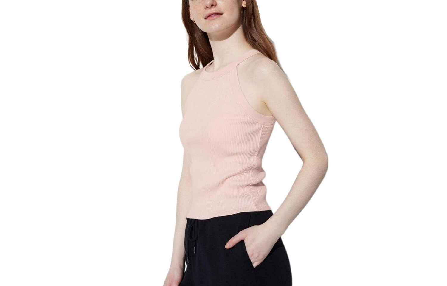 

Женская майка Uniqlo, розовый