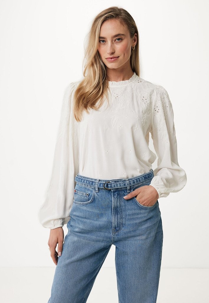 

Блузка EMBROIDERED Mexx, цвет off white
