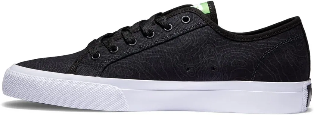 Мужские кроссовки DC Shoes Manual Shoes, Black Lime — фото 3