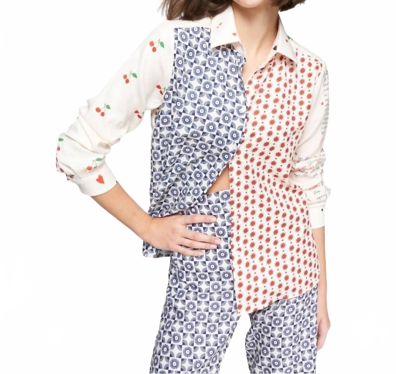 

Vilagallo Футболка с надписью «Любовное письмо» в разноцветном исполнении