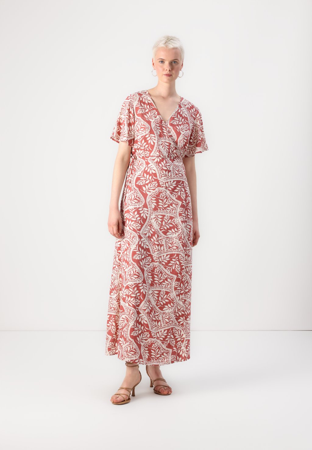 

Повседневное платье VMBALI WRAP DRESS Vero Moda, бургундия
