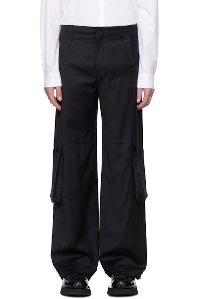

Черные брюки-карго Ferro Tailored HELIOT EMIL
