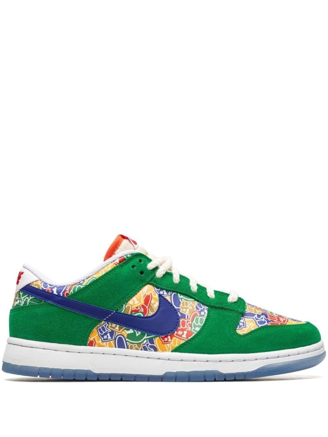 

Кроссовки Dunk Low Foam Finger Nike, зеленый