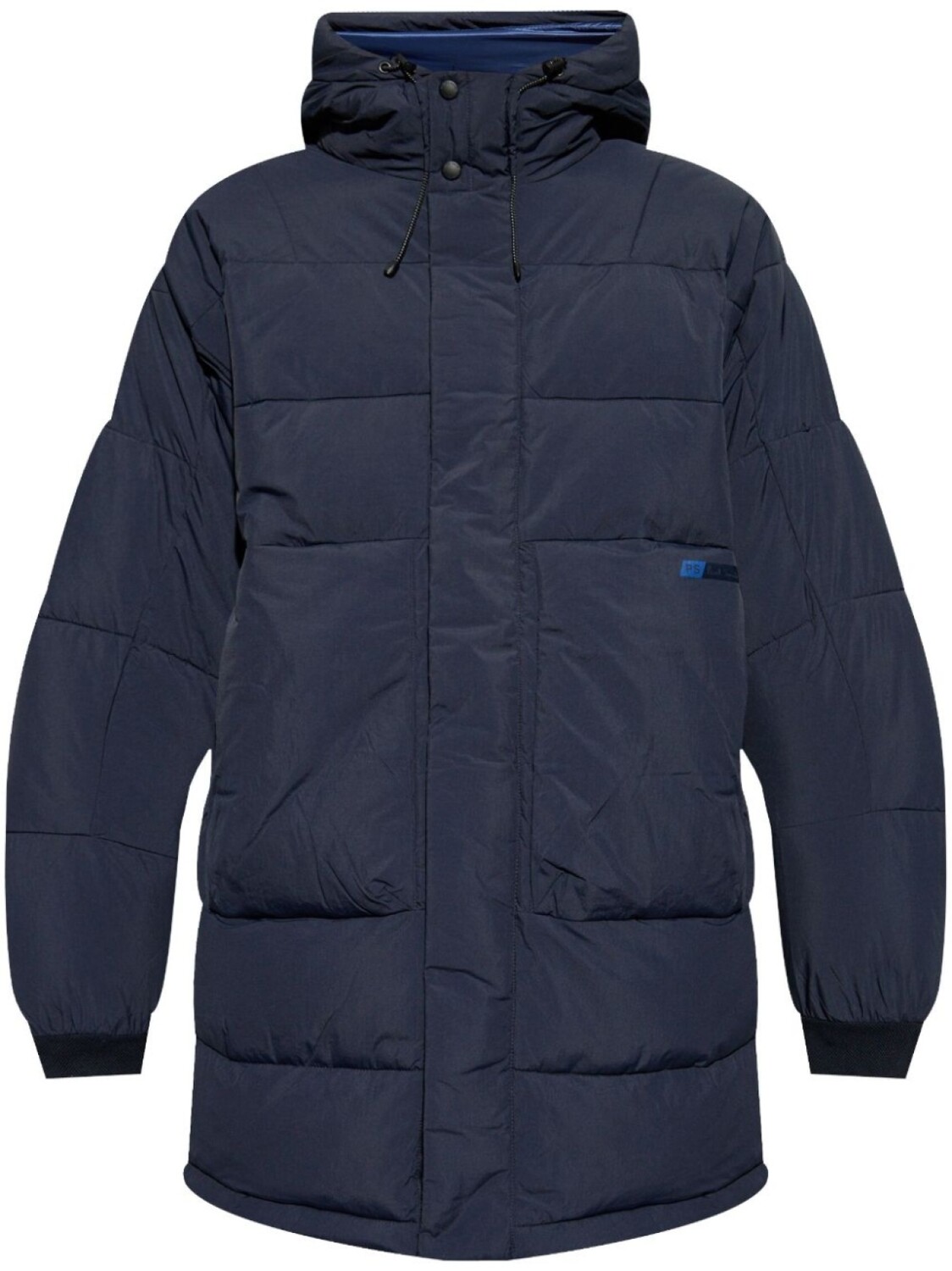 

Утепленная куртка с капюшоном PS Paul Smith, синий