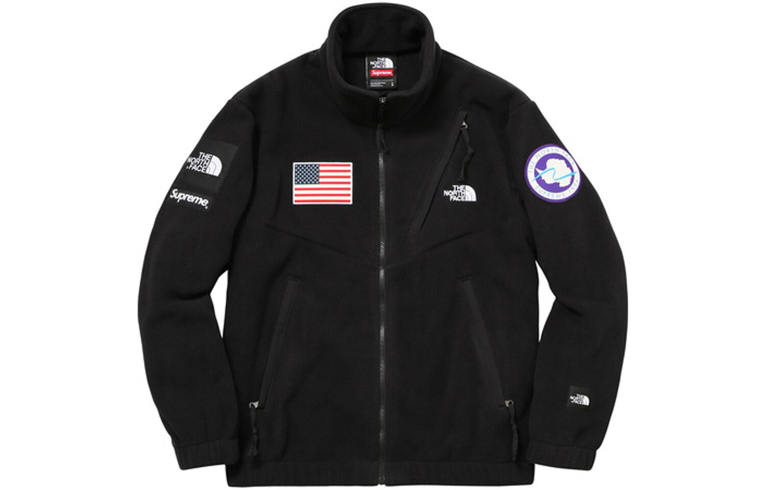 

The North Face X SS17 бархатная куртка унисекс Supreme
