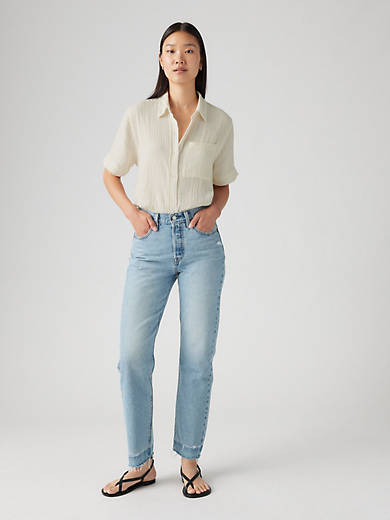 

501 Оригинальные женские джинсы Levi's, цвет Outside Theater - Light Wash