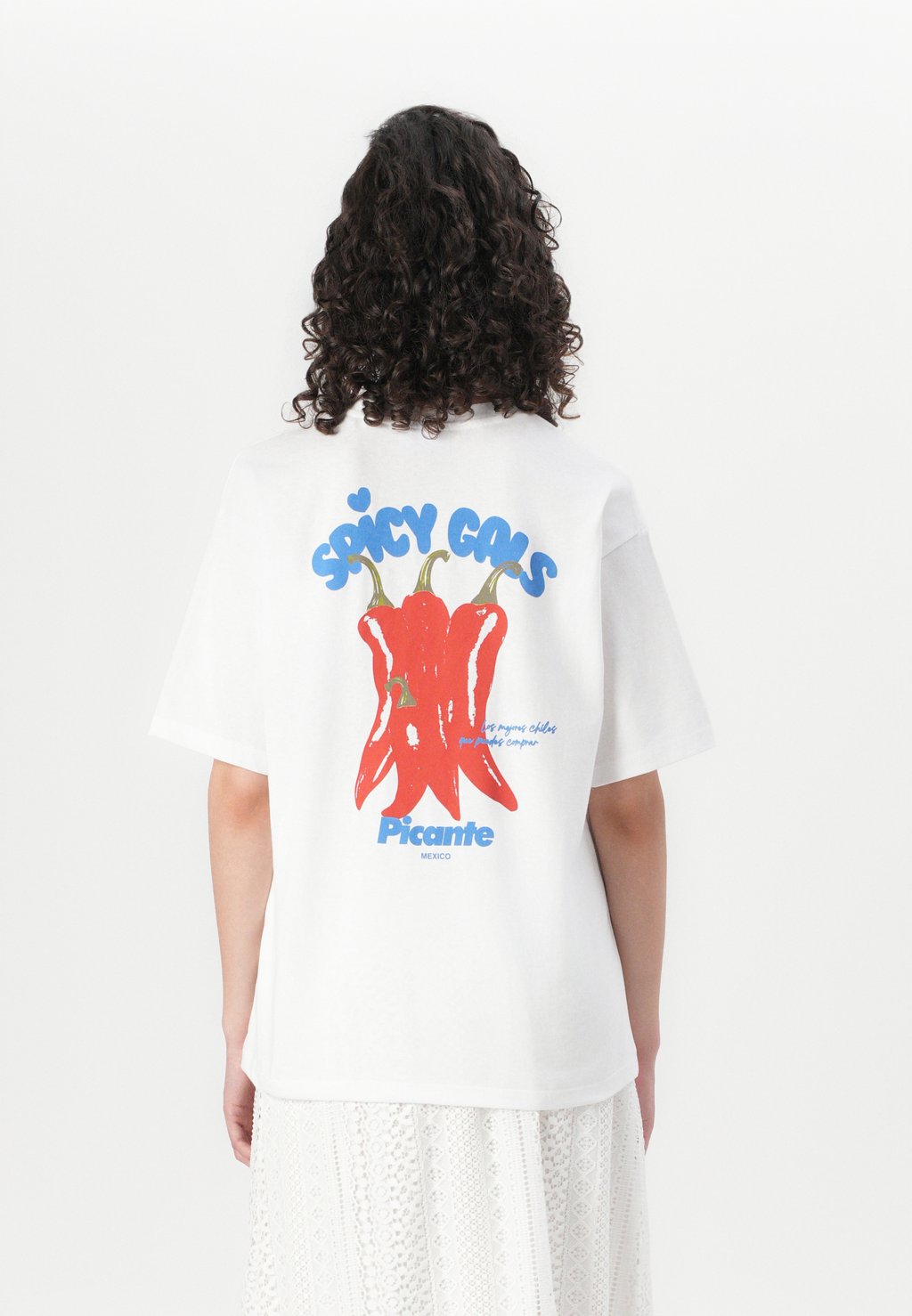 

Футболка с принтом JXMILLOW LOOSE TEE JJXX, белый