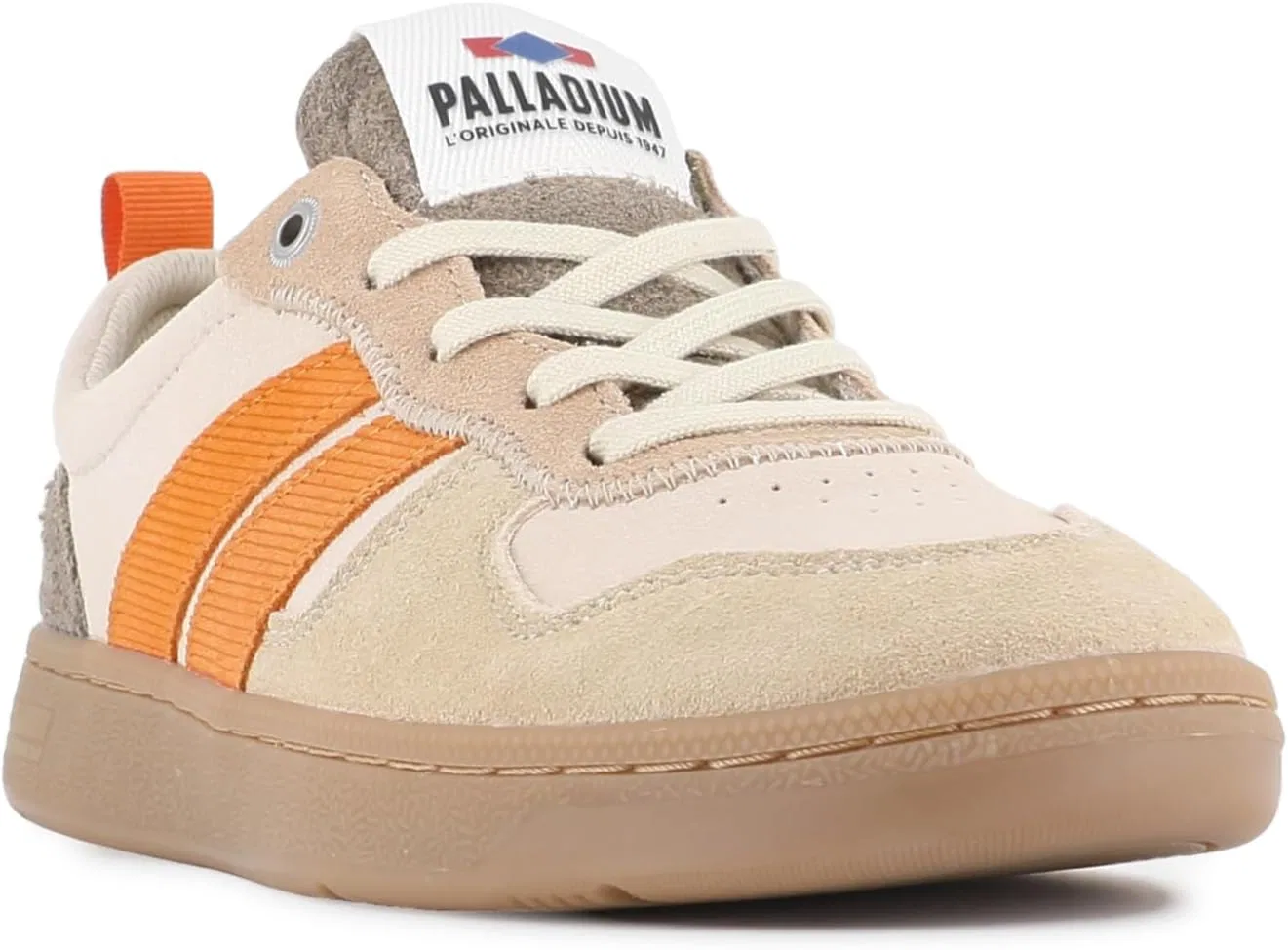 Кроссовки Palladium Unisex Pallacup Flame SDE, Wave Grey Brown — фото 3