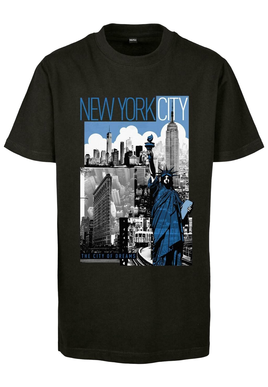 

Футболка с принтом New York City Mister Tee, черный