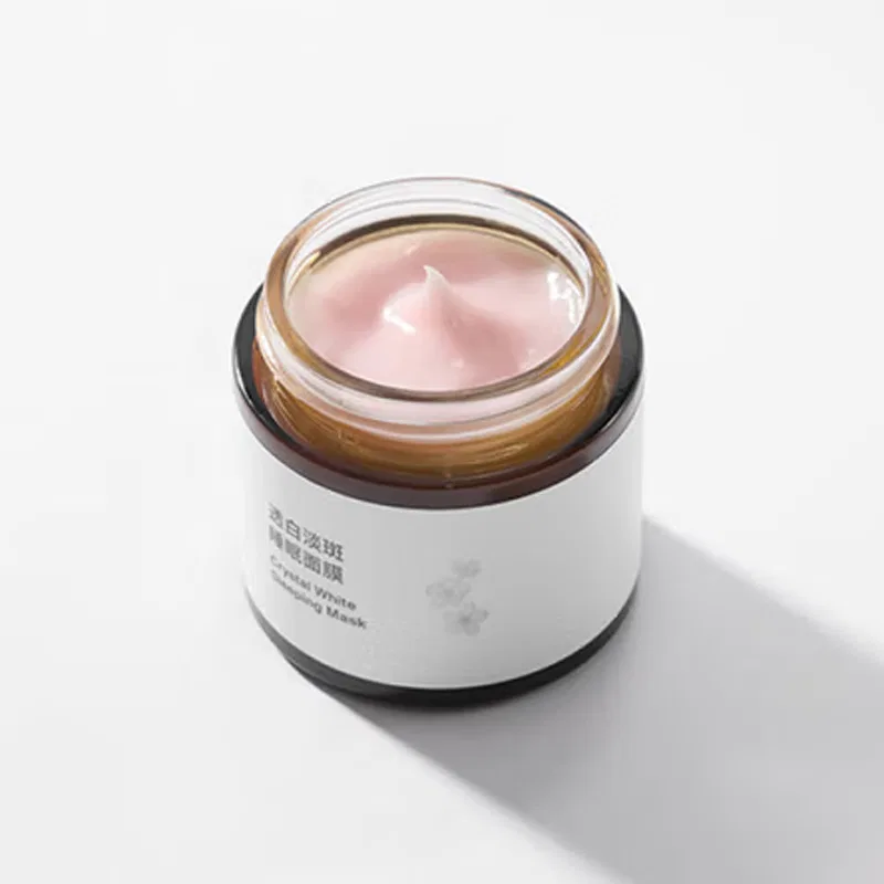 Маска для лица Muji — Смываемая Transparent White Dark Spot Lightening Sleep Facial Mask, 70 г — фото 3