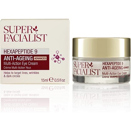 

Крем для век Hexapeptide 9 Anti-Ageing Multi Action с кофеином 15 мл Super Facialist