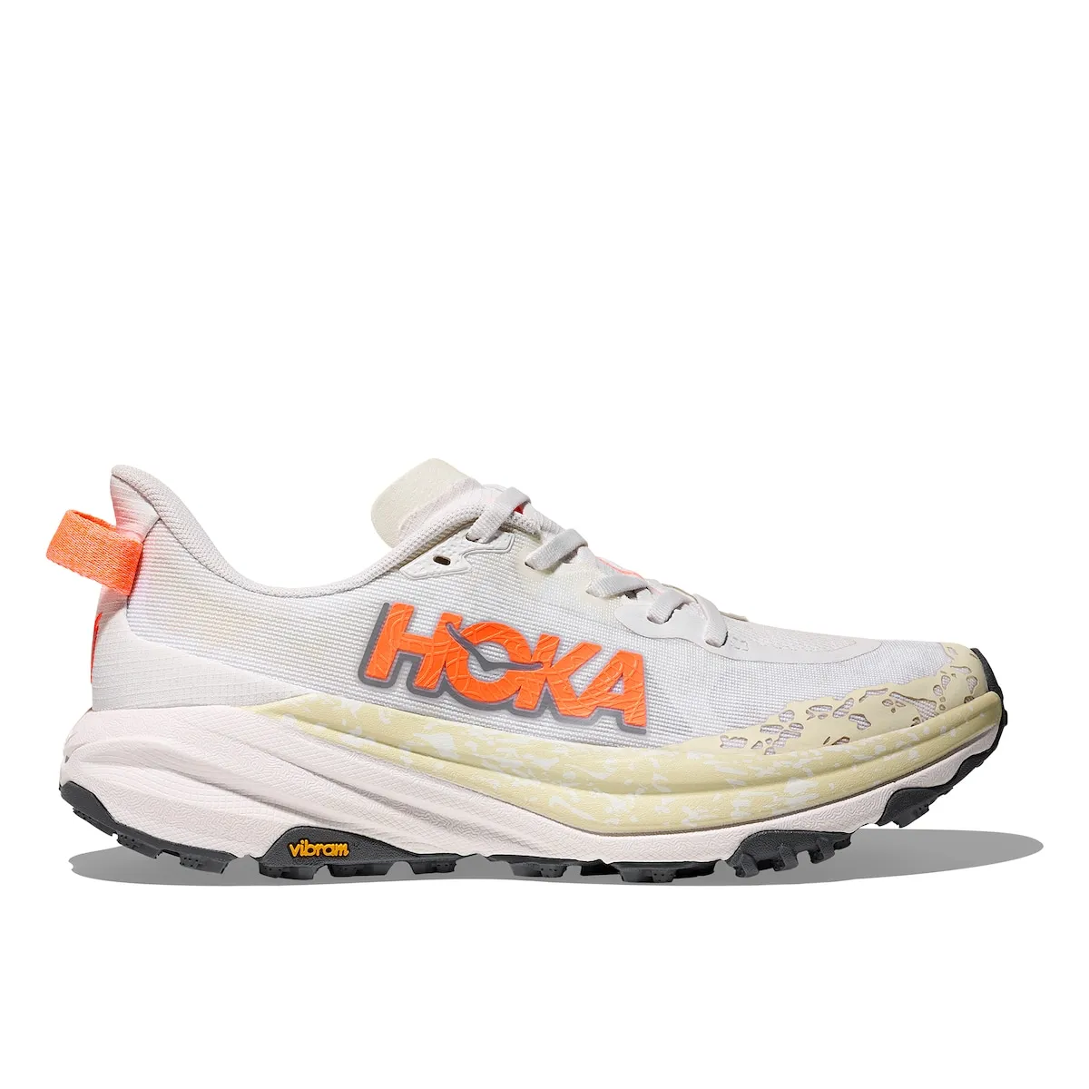 Женские трейловые кроссовки SPEEDGOAT 4 Hoka, белый/оранжевый