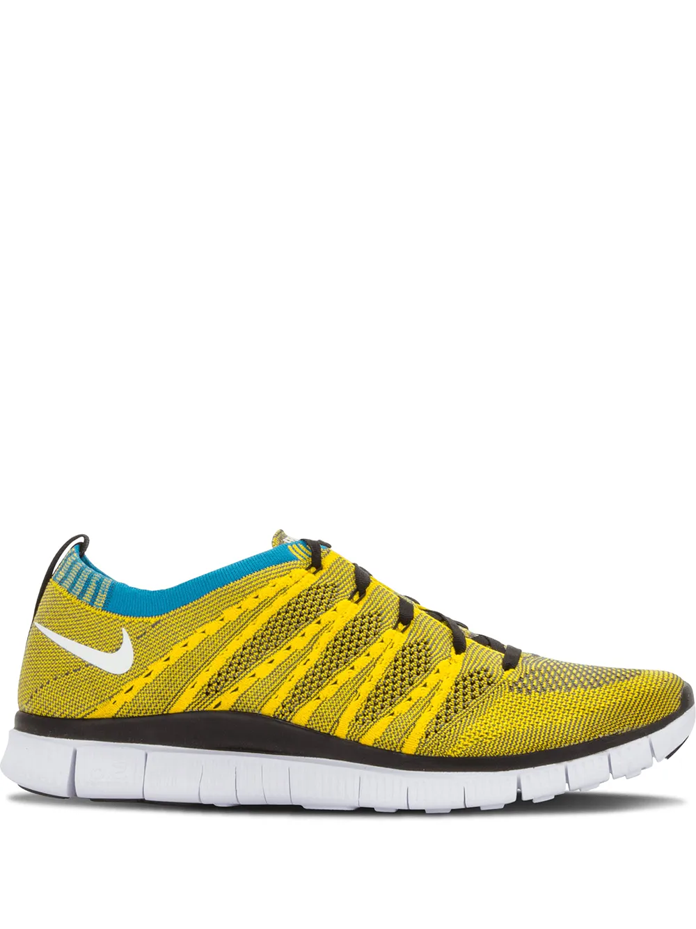 

Кроссовки Free Flyknit HTM SP Nike, желтый