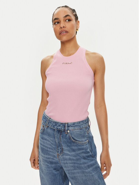 

Облегающий топ Pinko, розовый