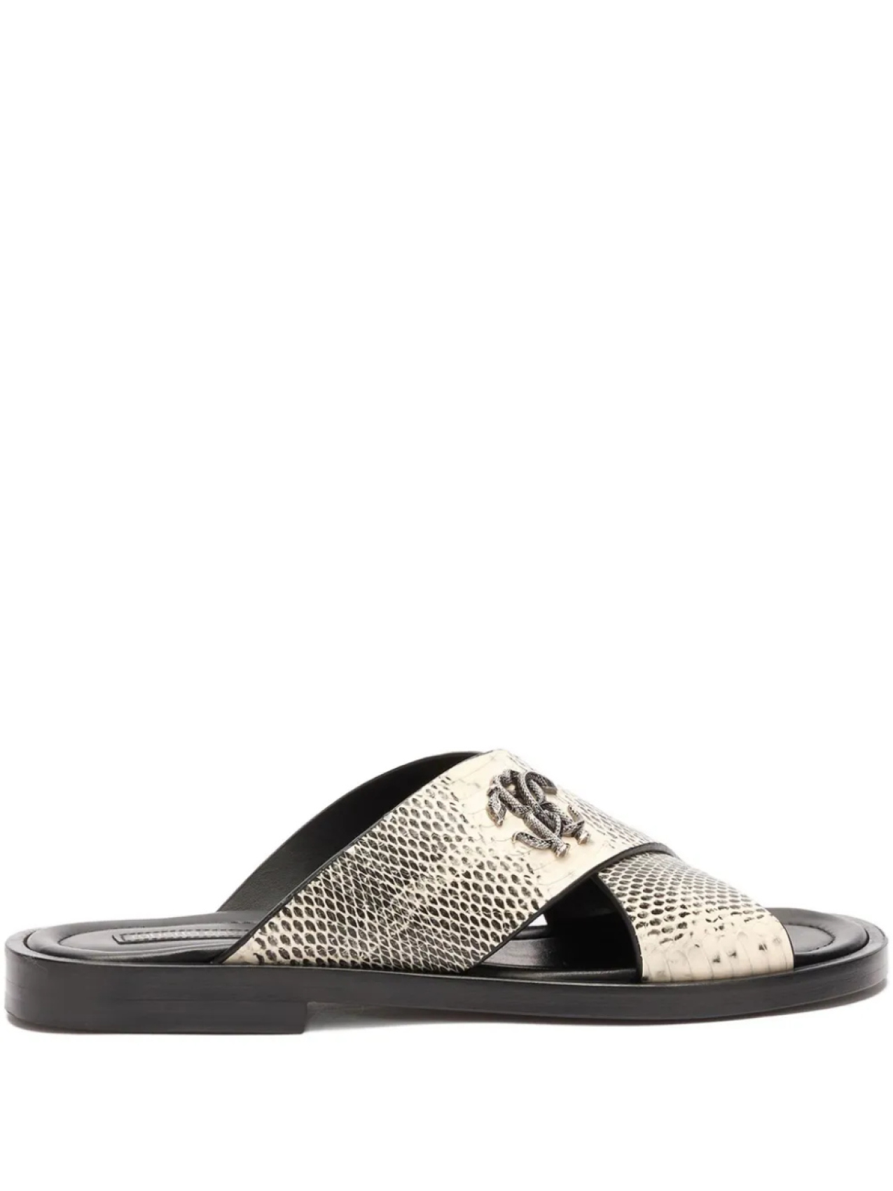 

Сандалии Crossover Slide Roberto Cavalli, черный