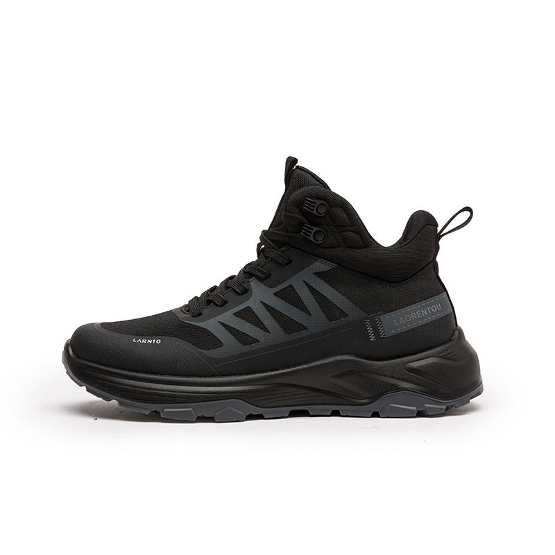 

Кроссовки Outdoor Shoes Men's Mid top LAORENTOU, Black
