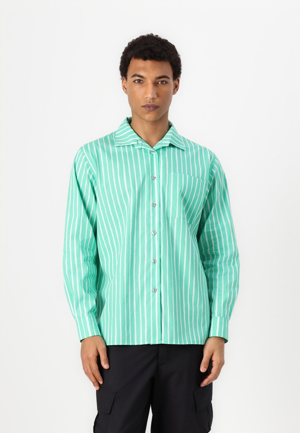 

Рубашка JOKAPOIKA UNISEX - Button-down blouse Marimekko, бирюзовый