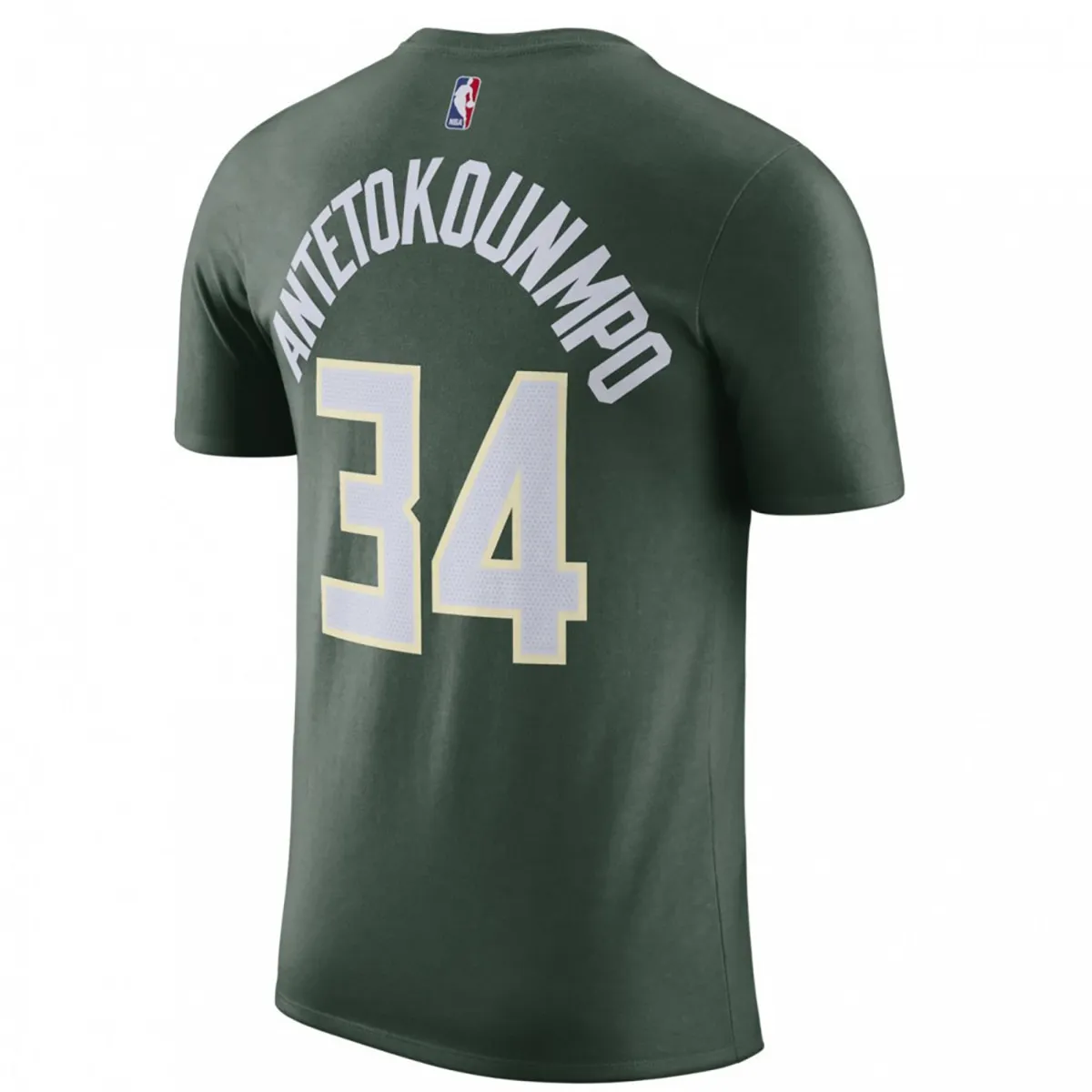 Детская футболка Milwaukee Bucks Джаннис Адетокумбо Nike, зеленый — фото 2