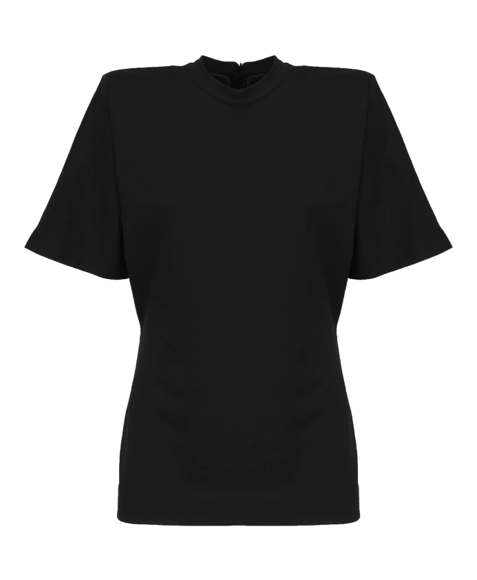 

Черный трикотажный пуловер на молнии Pinko, черный