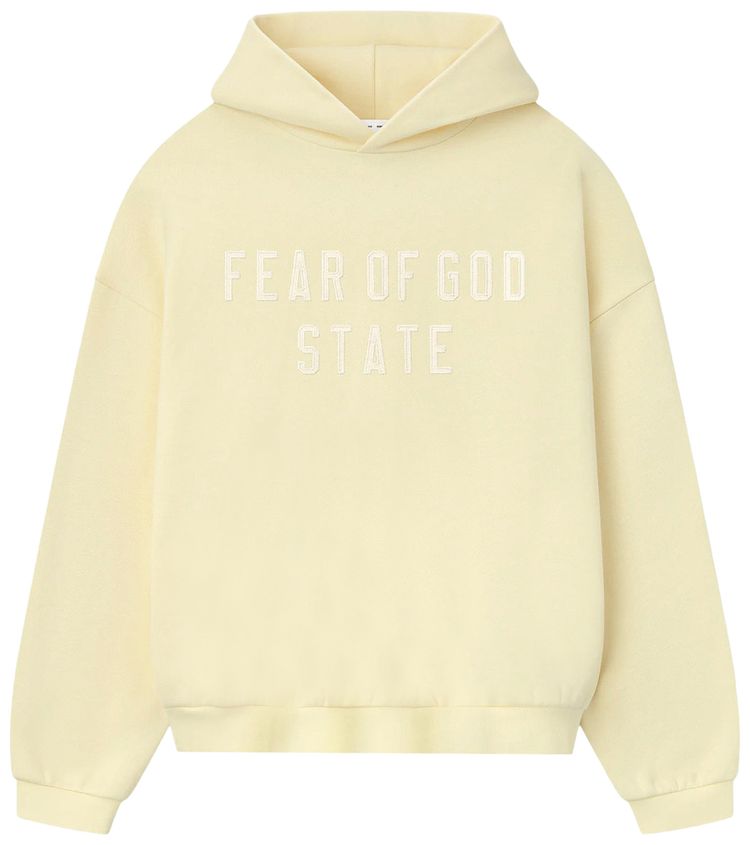 

Худи Fear of God Essentials в стиле 90-х, желтый