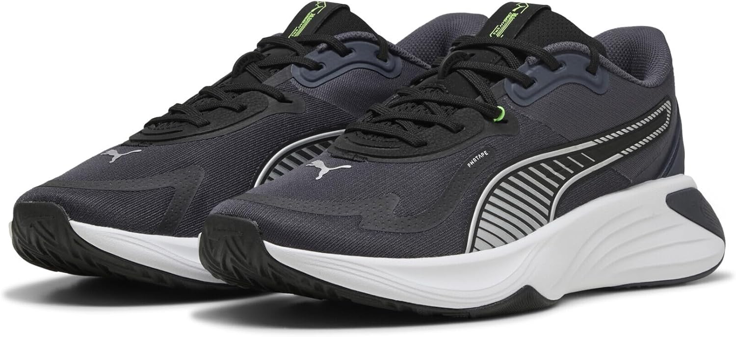 

Кроссовки PUMA Unisex Pwr Hybrid Tr, зеленый/серый