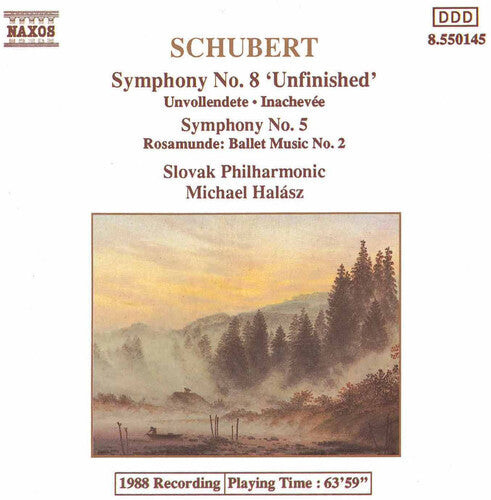 

CD диск Schubert / Halasz: Symphonies 5 & 8 "Unfinished"