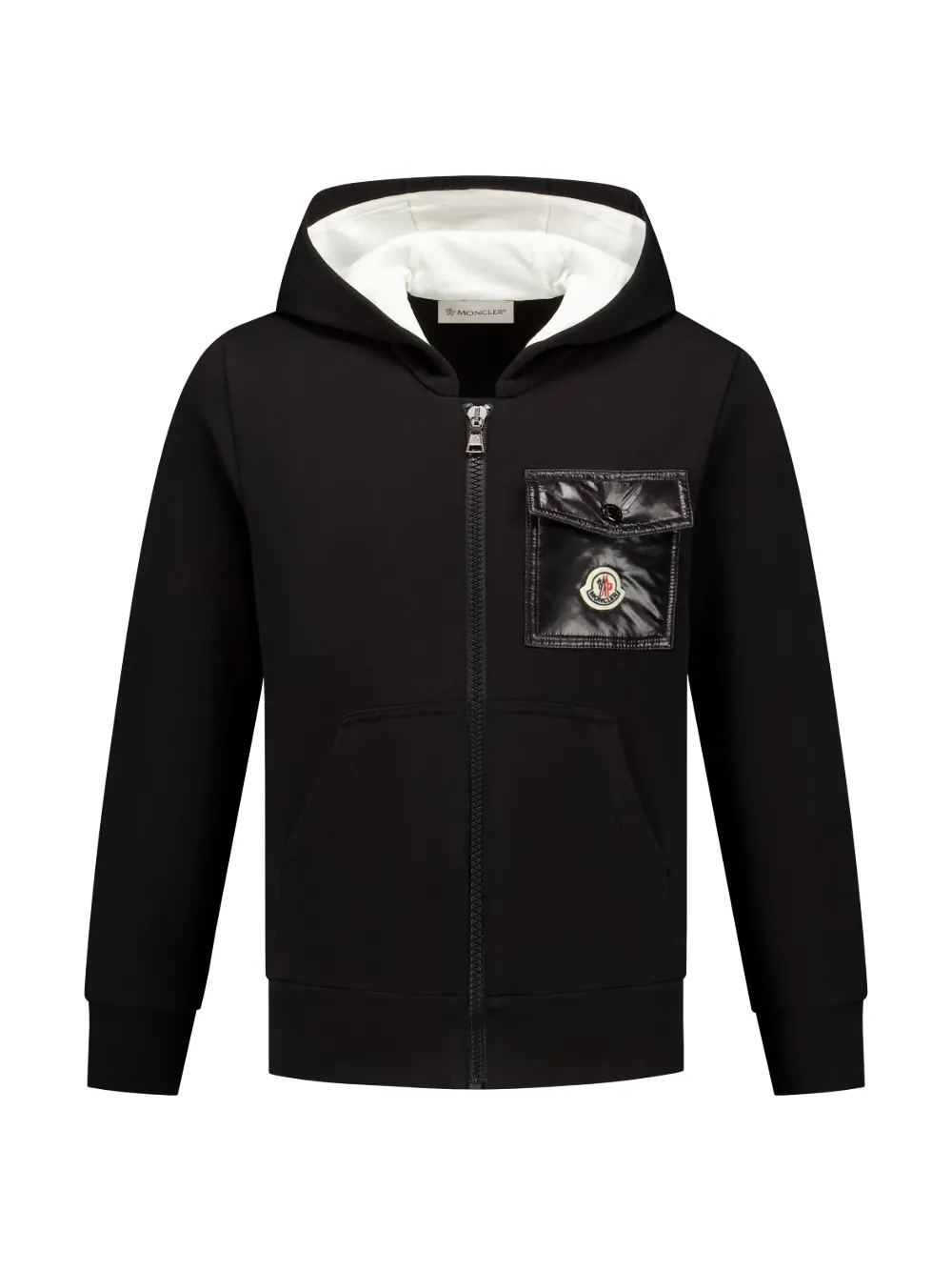 Спортивный костюм с логотипом Moncler Enfant, черный — фото 3