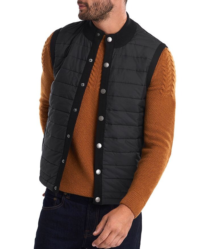 

Трикотажный жилет Barbour Essential, черный
