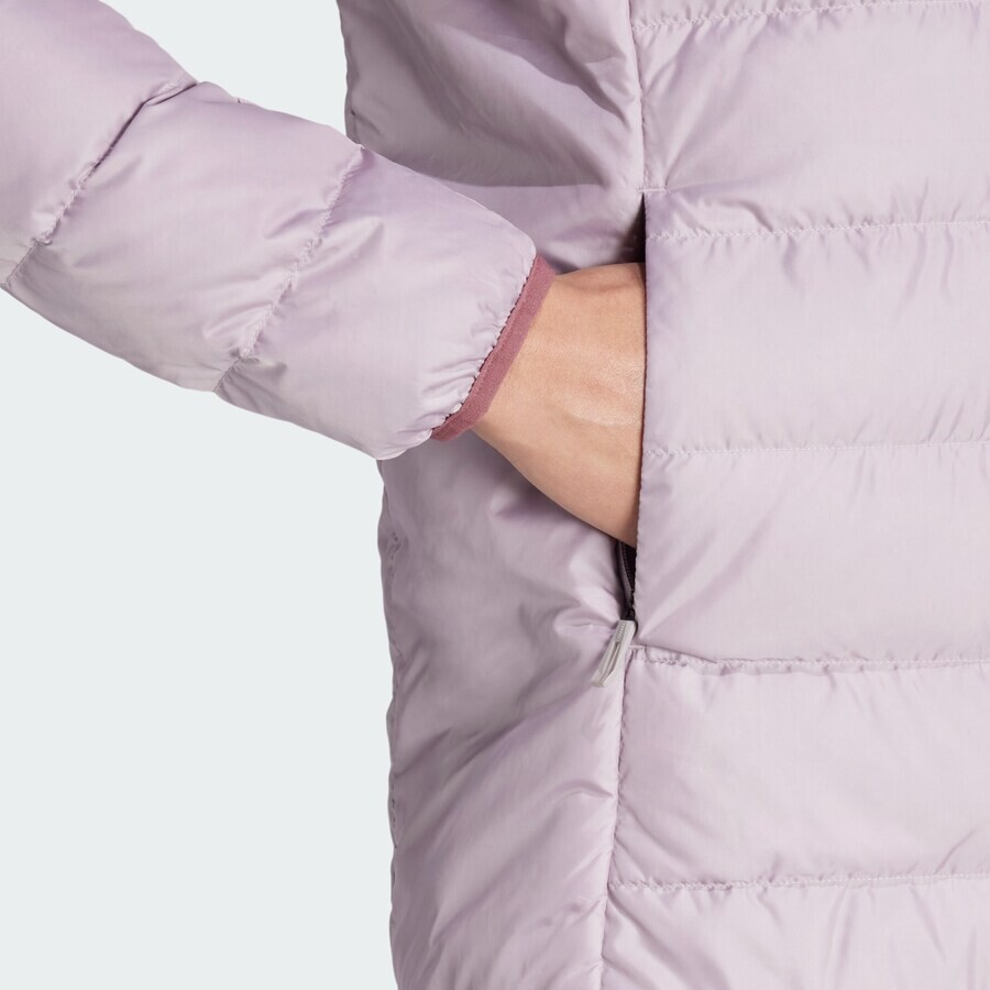 Термо пуховик ADIDAS TERREX Outdoor Jacket, цвет purple/burgundy — фото 4