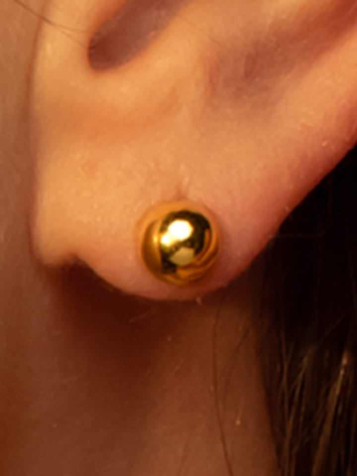 

Золотые серьги-гвоздики "Пуце" OR ÉCLAT