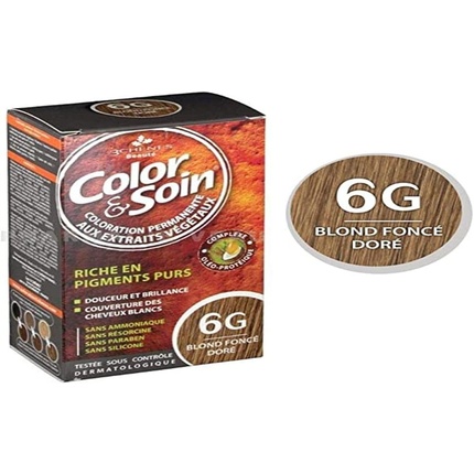 

Les 3 Chenes Color & Soin Стойкая краска для волос Dark Golden Blonde 6 г Les 3 ChÊNes