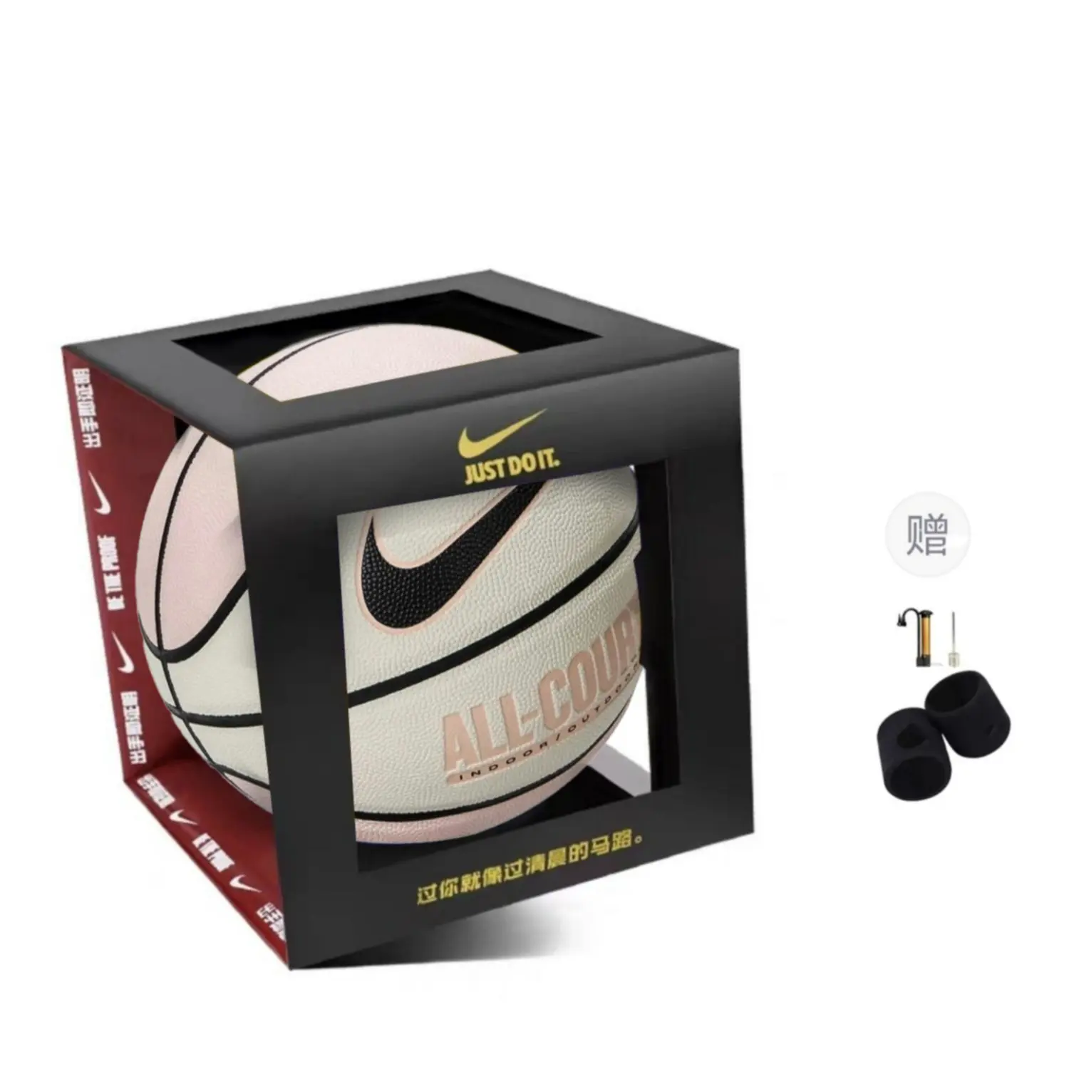 

Nike Баскетбольный мяч PU розовый размер 7 матчевый unisex