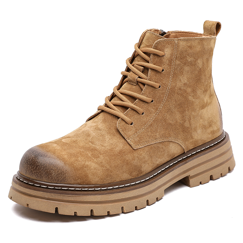 

Короткие мужские ботинки Martin на плоской подошве Product B, Brown
