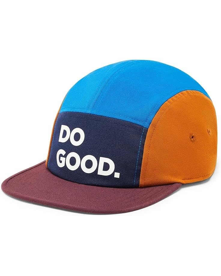 

Бейсболка Cotopaxi Do Good 5-Panel, цвет Maritime/Wine