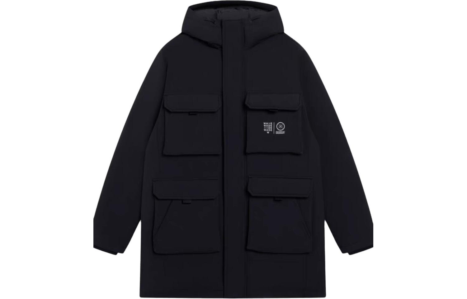 

Wade Collection Пуховик мужской черный Lining, черный