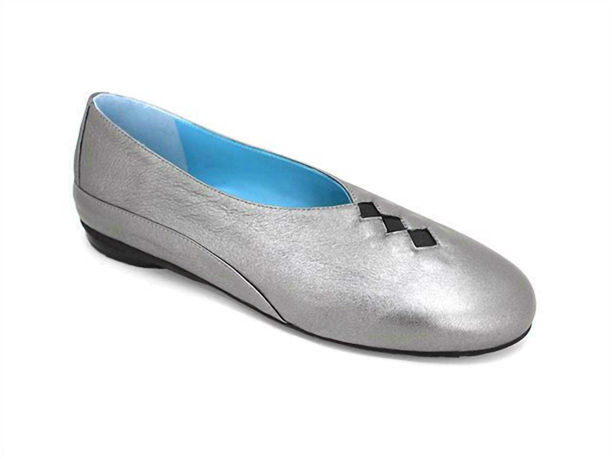 Женские балетки Grace в цвете пептер Thierry rabotin, Pewter